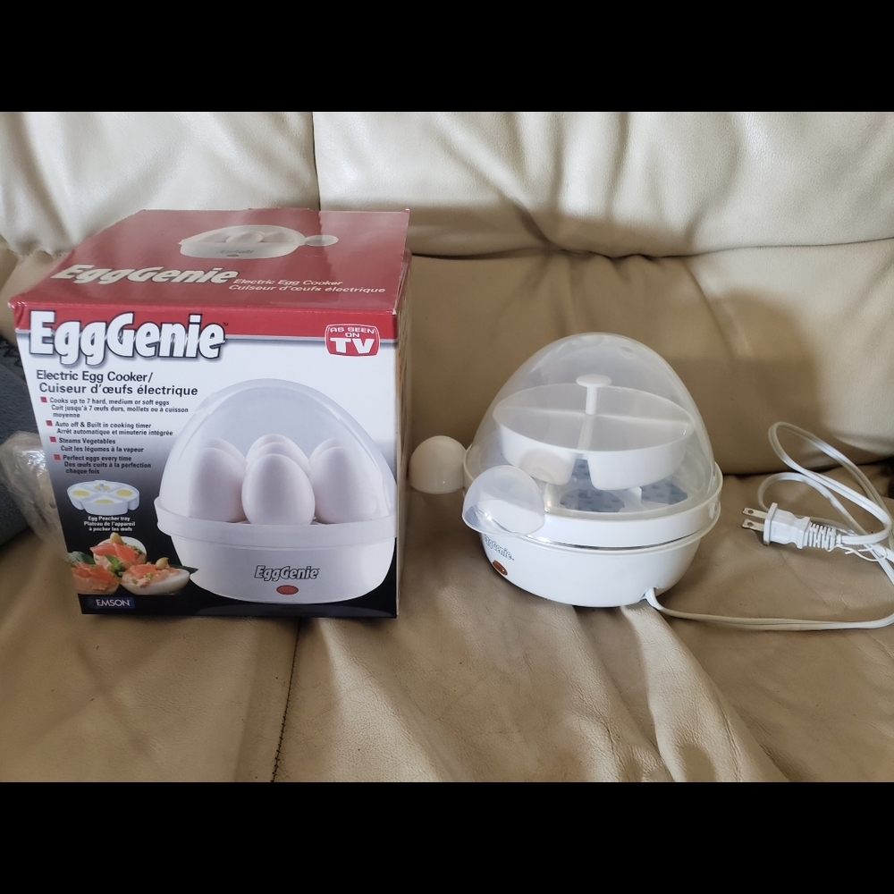 Egg Cooker for Perfectly Cooked Eggs & Poacher NEW